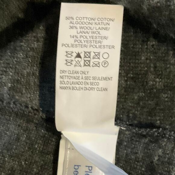Lucky Brand Open Front Vest Gray Heathered Longline Cardigan Wrap Size XS/S NWT - Picture 7 of 11